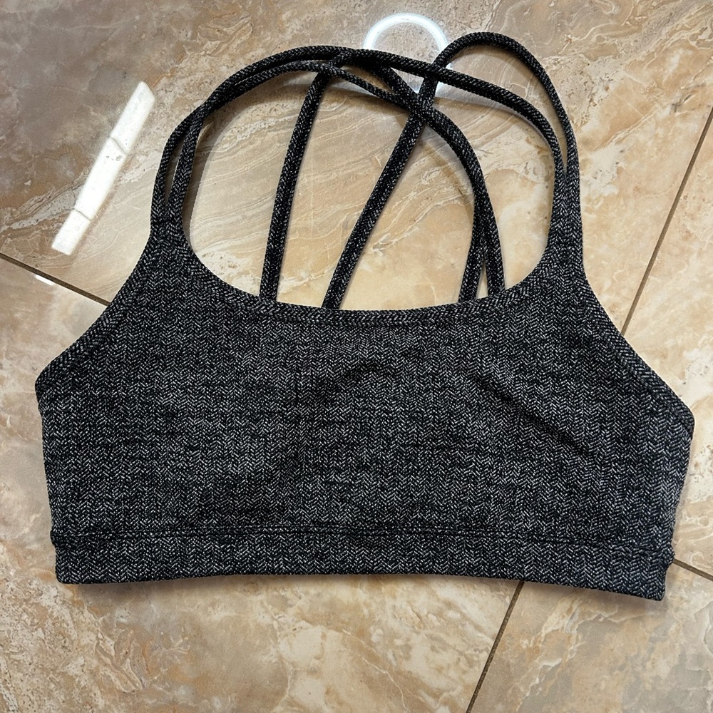 Athleta Full Focus Herringbone sports bra